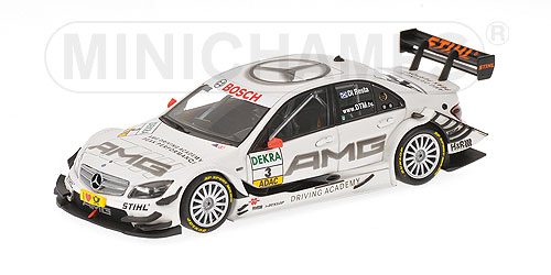 MERCEDES-BENZ C-CLASS (2009) – ‘AMG DRIVING ACADEMY’ – TEAM HWA – PAUL DI RESTA – DTM 2009 L.E. 1008 pcs. 1:43 model