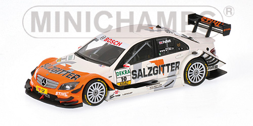 MERCEDES-BENZ C-CLASS (2009) – ‘SALZGITTER’ – TEAM HWA – GARY PAFFETT – DTM 2009 L.E. 1008 pcs. 1:43 model