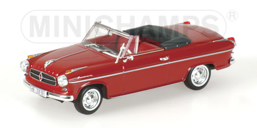 BORGWARD ISABELLA CABRIOLET – 1959 – DARK RED L.E. 2016 pcs. 1:43 model