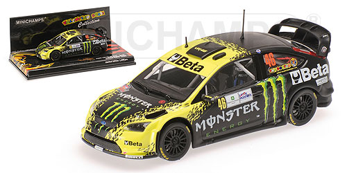FORD FOCUS WRC – ‘BETA/MONSTER’  ROSSI/CASSINA – MONZA RALLY 2009 L.E. 1008 pcs. 1:43 model