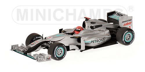 MERCEDES GP – MICHAEL SCHUMACHER – SHOWCAR 2010 1:43 model