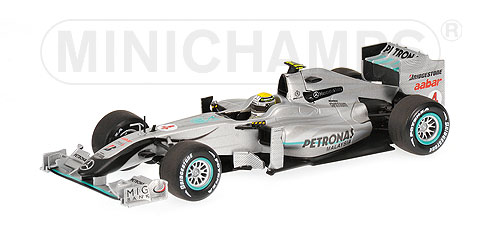 MERCEDES GP – NICO ROSBERG – SHOWCAR 2010 1:43 model
