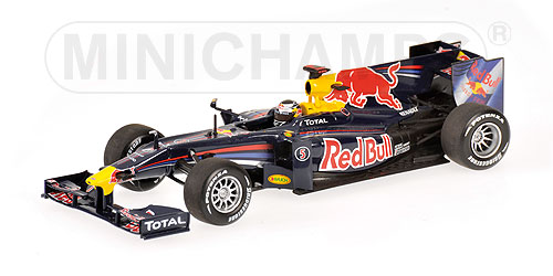RED BULL RACING – SEBASTIAN VETTEL – SHOWCAR 2010 L.E. 3384 pcs. 1:43 model
