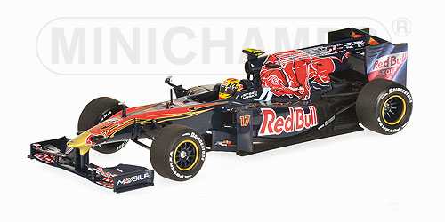 SCUDERIA TORO ROSSO – JAIME ALGUERSUARI – SHOWCAR 2010 L.E. 1008 pcs. 1:43 model