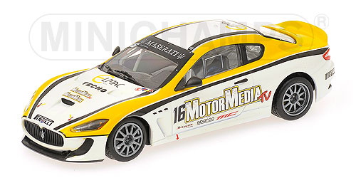 MASERATI GRANTURISMO MC GT4 – NECCHI – TROFEO GRANTURISMO MC – 2010 L.E. 1008 pcs. 1:43 model