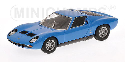 LAMBORGHINI MIURA SV – 1971 – BLUE L.E. 2112 pcs. 1:43 model