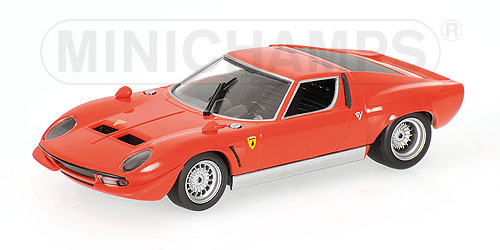 LAMBORGHINI JOTA – 1970 – RED L.E. 6960 pcs. 1:43 model