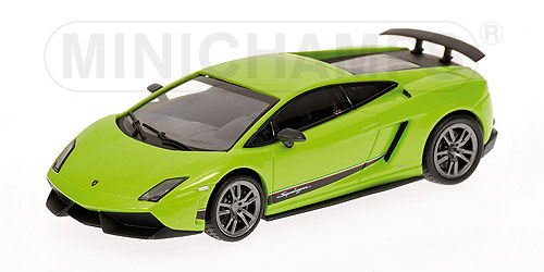 LAMBORGHINI GALLARDO LP 570-4 SUPERLEGGERA – 2010 – GREEN METALLIC L.E. 1152 pcs. 1:43 model