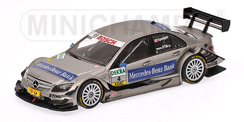 MERCEDES-BENZ C-CLASS (2009) – ‘MERCEDES-BENZ BANK’ – TEAM MB-BANK AMG – BRUNO SPENGLER – DTM 2010 L.E. 1008 pcs. 1:43 model