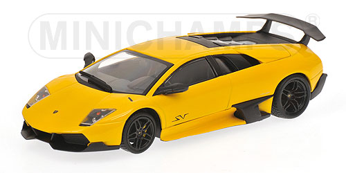 LAMBORGHINI MURCIELAGO LP 670-4 SV – 2009 – YELLOW L.E. 1632 pcs. 1:43 model