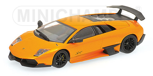 LAMBORGHINI MURCIELAGO LP 670-4 SV – 2009 – ORANGE METALLIC L.E. 1008 pcs. 1:43 model