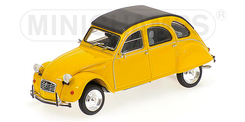CITROEN 2CV – 1980 – YELLOW (WITH CLOSED ROOF) L.E. 1008 pcs. 1:43 model