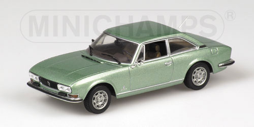 PEUGEOT 504 COUPE – 1974 – GREEN METALLIC 1:43 model