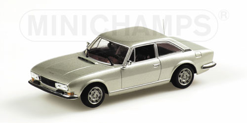 PEUGEOT 504 COUPE – 1974 – SILVER 1:43 model