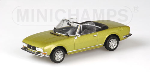 PEUGEOT 504 CABRIOLET – 1974 – GOLD METALLIC 1:43 model