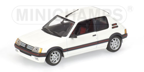 PEUGEOT 205 GTI – 1990 – WHITE 1:43 model