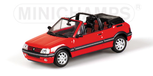 PEUGEOT 205 CABRIOLET – 1990 – RED 1:43 model