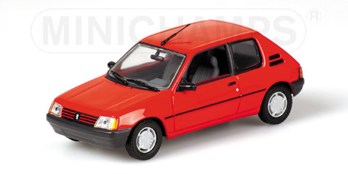 PEUGEOT 205 – 1990 – RED 1:43 model