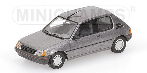PEUGEOT 205 – 1990 – GREY METALLIC L.E. 1200 pcs. 1:43 model