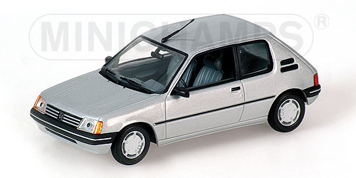 PEUGEOT 205 – 1990 – SILVER L.E. 1008 pcs. 1:43 model