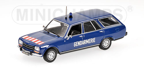 PEUGEOT 504 BREAK – 1970 – ‘GENDAMERIE’ L.E. 1008 pcs. 1:43 model