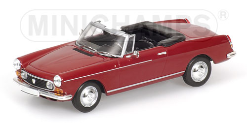 PEUGEOT 404 CABRIOLET – 1962 – RED L.E. 3024 pcs. 1:43 model