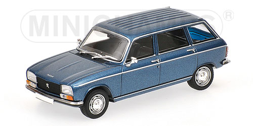 PEUGEOT 304 BREAK – 1971 – BLUE METALLIC L.E. 1152 pcs. 1:43 model