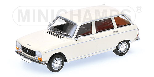 PEUGEOT 304 BREAK – 1972 – WHITE L.E. 1008 pcs. 1:43 model
