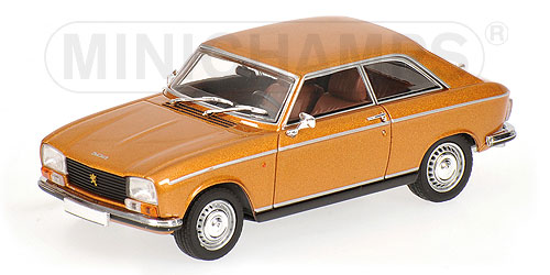 PEUGEOT 304 COUPE – 1970/1975 – GOLD METALLIC L.E. 1056 pcs. 1:43 model