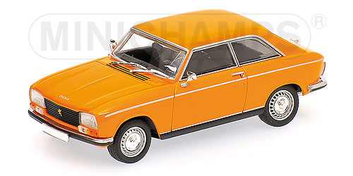 PEUGEOT 304 COUPE – 1972 – ORANGE L.E. 1008 pcs. 1:43 model