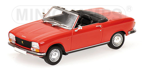 PEUGEOT 304 CABRIOLET – 1970/1975 – RED L.E. 1056 pcs. 1:43 model