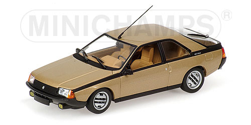 RENAULT FUEGO – 1983 – GOLD METALLIC L.E. 1008 pcs. 1:43 model