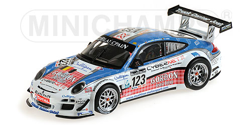 PORSCHE 911 GT3 R – MUEHLNER MOTORSPORT – FUMAL/THIRY/ROSENBLAD/LEFORT – 24H SPA 2011 1:43 model