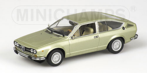 ALFA ROMEO ALFETTA GTV – 1976 – GREEN METALLIC 1:43 model