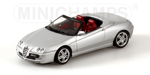 ALFA ROMEO SPIDER – 2003 – SILVER 1:43 model
