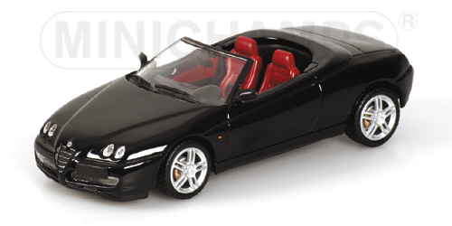 ALFA ROMEO SPIDER – 2003 – BLACK 1:43 model