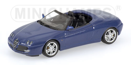 ALFA ROMEO SPIDER – 2003 – BLUE METALLIC L.E. 1104 pcs. 1:43 model
