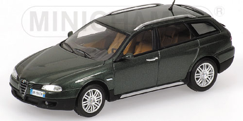 ALFA ROMEO 156 CROSSWAGON – 2004 – GREEN METALLIC L.E. 1008 pcs. 1:43 model