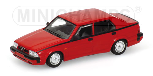 ALFA ROMEO 75 V6 3.0 – 1987 – RED L.E. 2352 pcs. 1:43 model