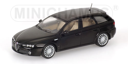 ALFA ROMEO 159 SPORTWAGON – 2006 – BLACK L.E. 1824 pcs. 1:43 model