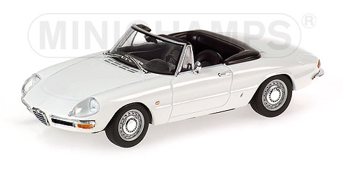 ALFA ROMEO SPIDER 1750 VELOCE – 1968 – WHITE L.E. 2016 pcs. 1:43 model