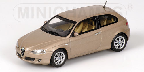 ALFA ROMEO 147 – 2005 – BEIGE METALLIC 1:43 model