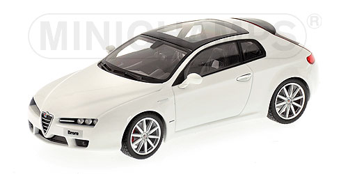 ALFA ROMEO BRERA – 2005 ‘EDIZIONE 2008’ – WHITE L.E. 1296 pcs. 1:43 model