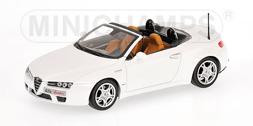 ALFA ROMEO SPIDER – 2007 ‘EDIZIONE 2008’ – WHITE L.E. 1296 pcs. 1:43 model