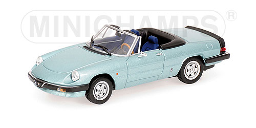 ALFA ROMEO SPIDER – 1983 – LIGHT BLUE METALLIC L.E. 1828 pcs. 1:43 model