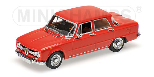 ALFA ROMEO GIULIA 1600 – 1970 – RED L.E. 312 pcs. 1:43 model