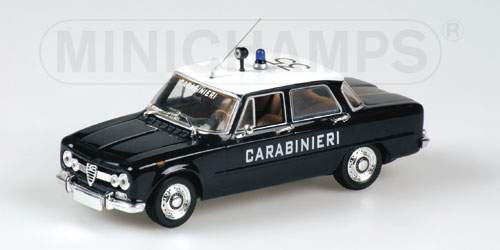 ALFA ROMEO GIULIA 1300 – 1970 – ‘CARABINIERI’ 1:43 model
