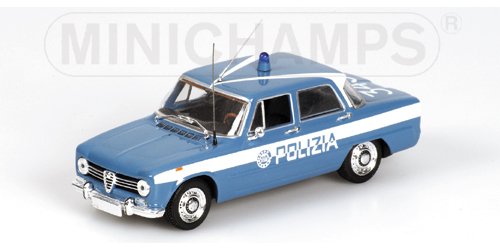ALFA ROMEO GIULIA – 1970 – ‘POLIZIA’ 1:43 model