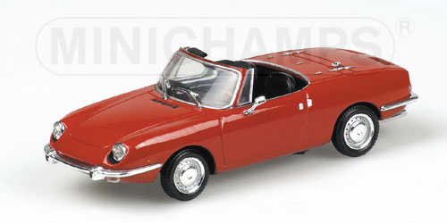 FIAT 850 SPORT SPIDER – 1968 – RED 1:43 model