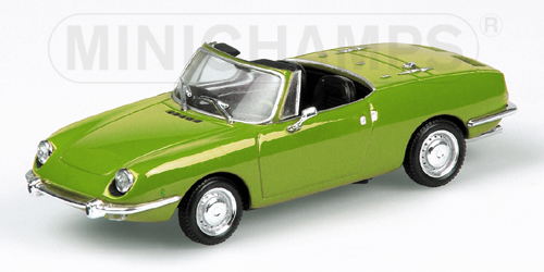 FIAT 850 SPORT SPIDER – 1968 – GREEN 1:43 model